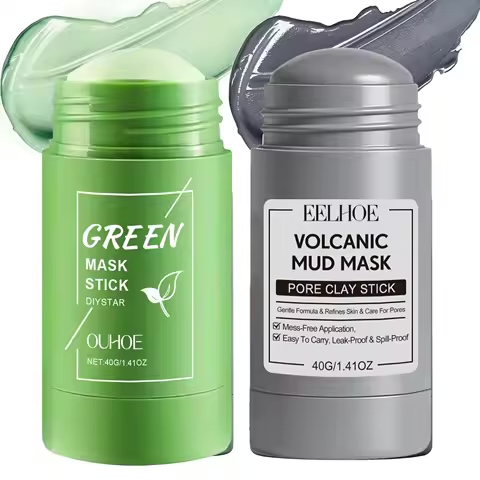 Masque argile - éclat volcanique