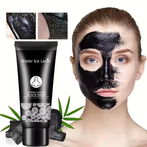 Masque argile - noir charbon